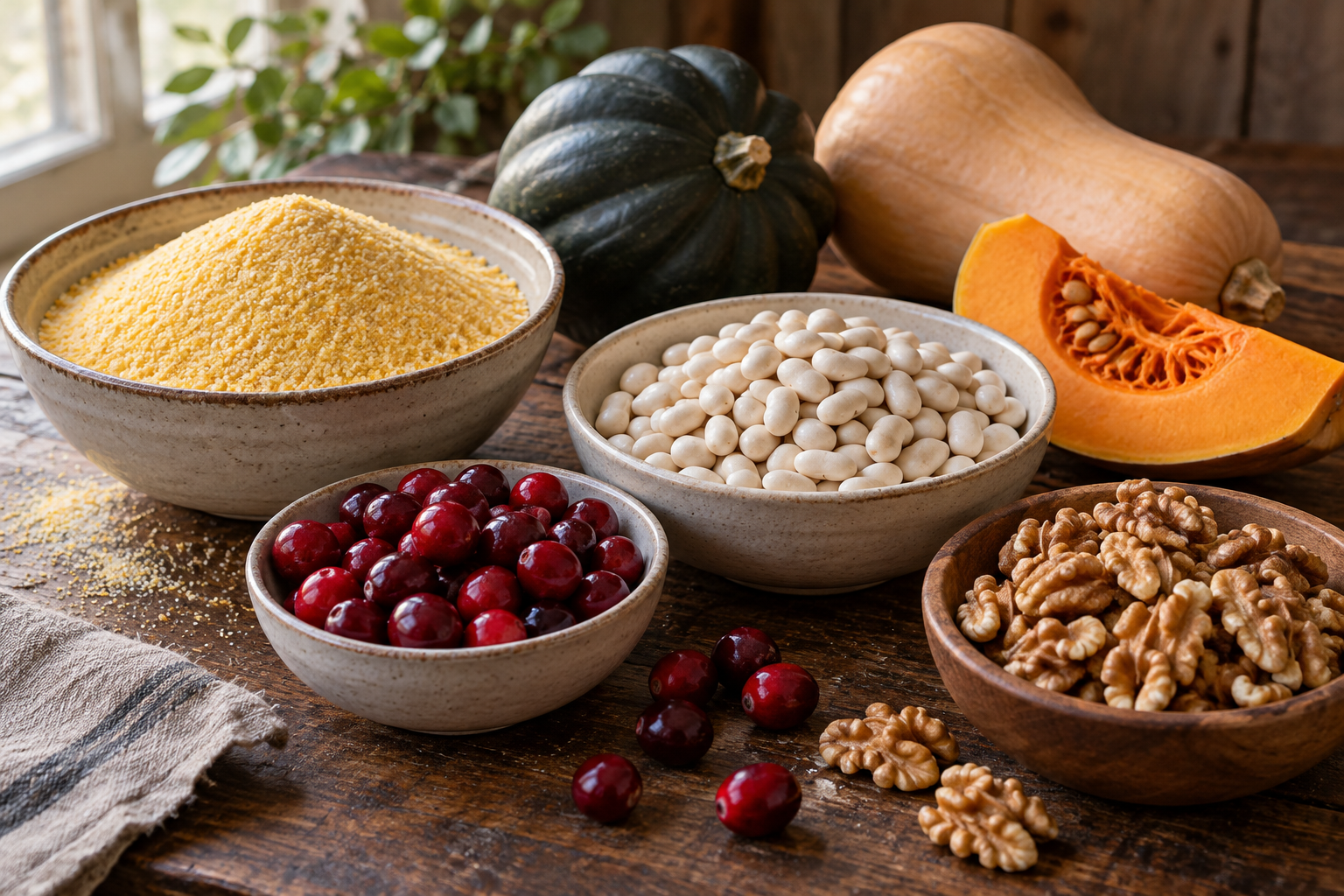 A modern ingredient study of corn, beans and squash