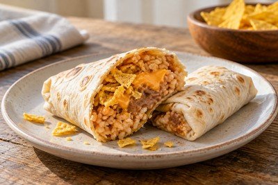 Shared AI-generated chapter illustration for Ramen Burrito Wraps