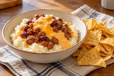Shared AI-generated chapter illustration for Loaded Instant Potato Bowl