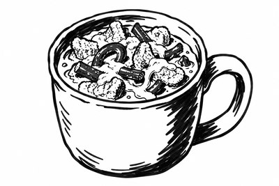 AI-generated marker-style illustration of Arizona-Inspired Menudo Kit