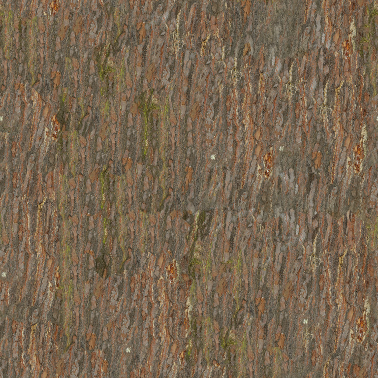 Fine-Ridged Fir Bark texture