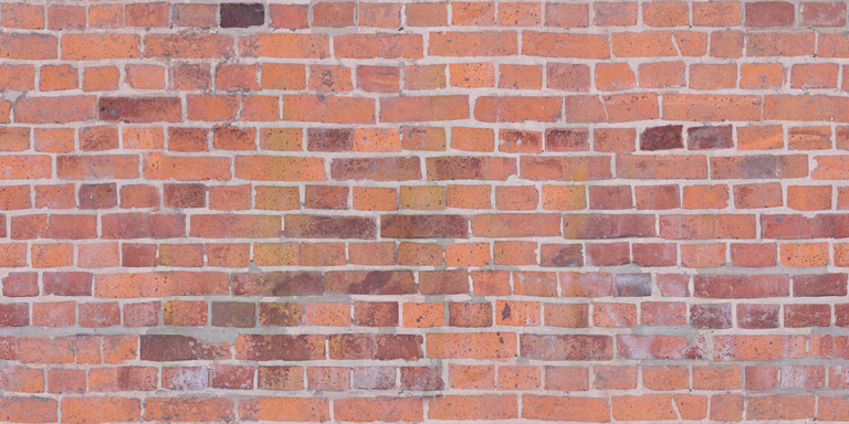 Worn Orange-Red Brick texture