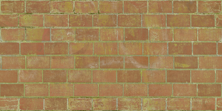 Mossy Orange Brick texture