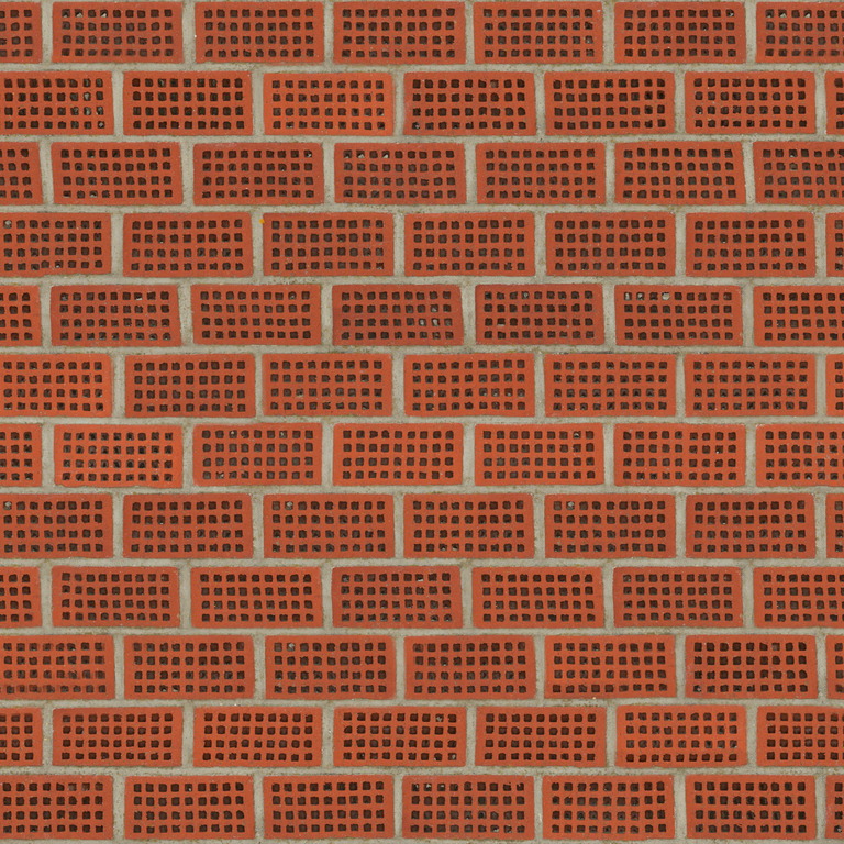 Perforated Orange Brick texture