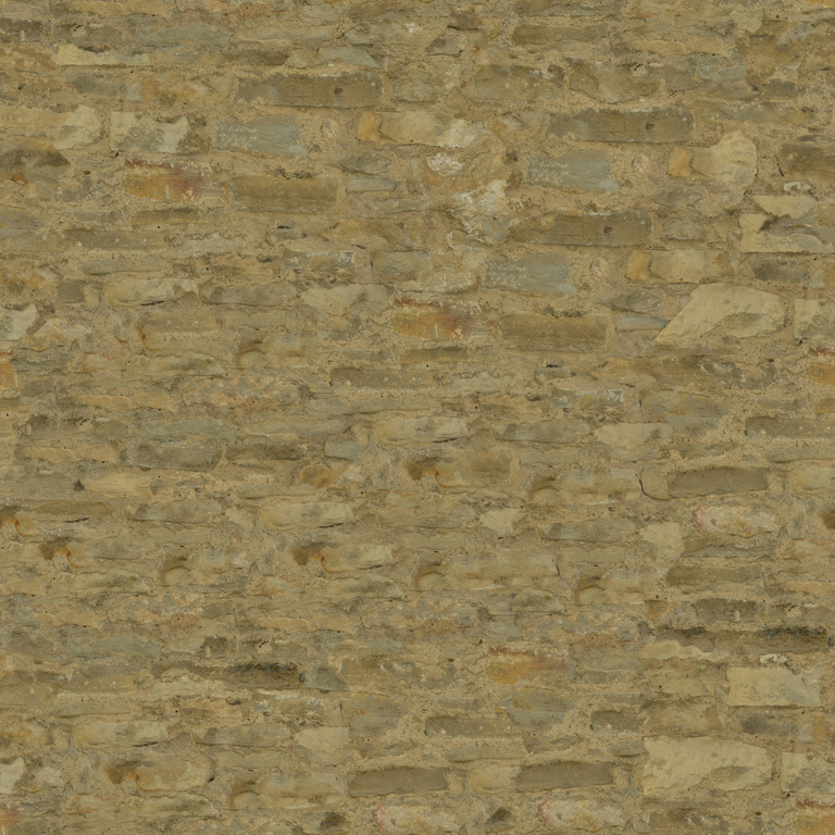 Weathered Yellow Stonework texture