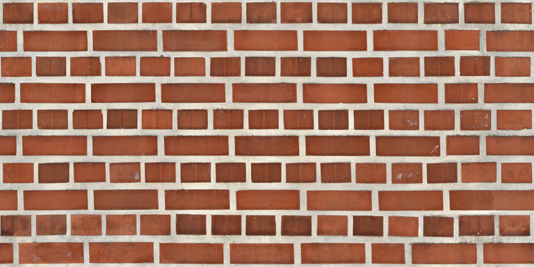 Red Brick with White Mortar texture