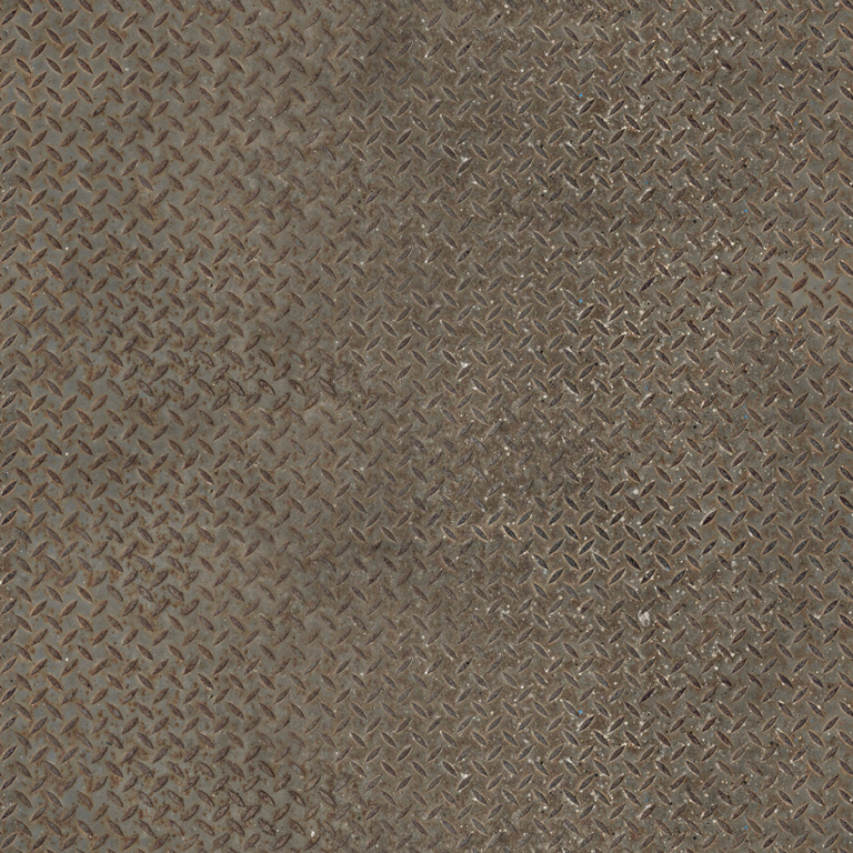 Worn Brown Tread Plate texture