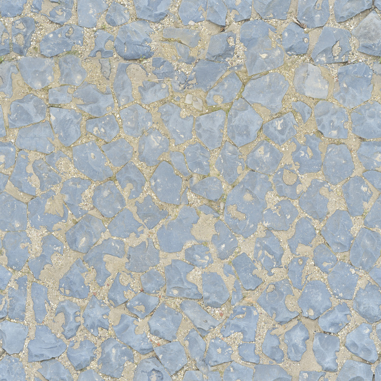 Irregular Blue-Gray Paving texture