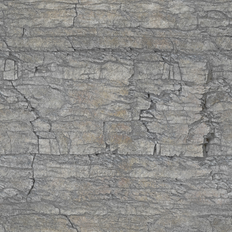 Layered Gray Cliff Rock texture