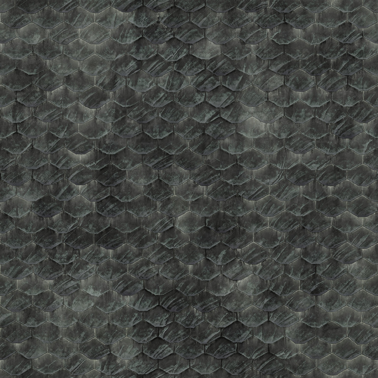Small Gray Slate Shingles texture