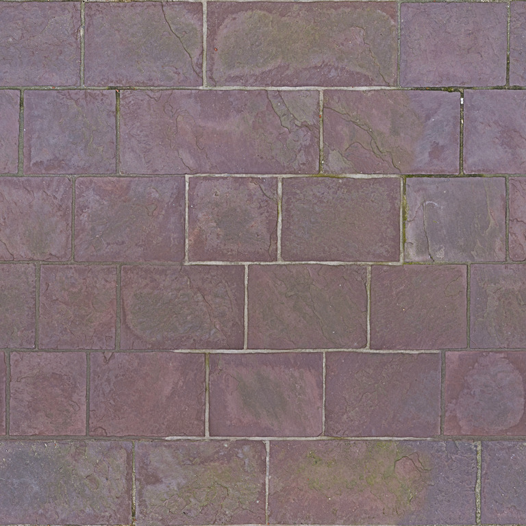 Worn Red Floor Tiles texture