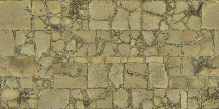 Cracked Pale Stone Floor texture