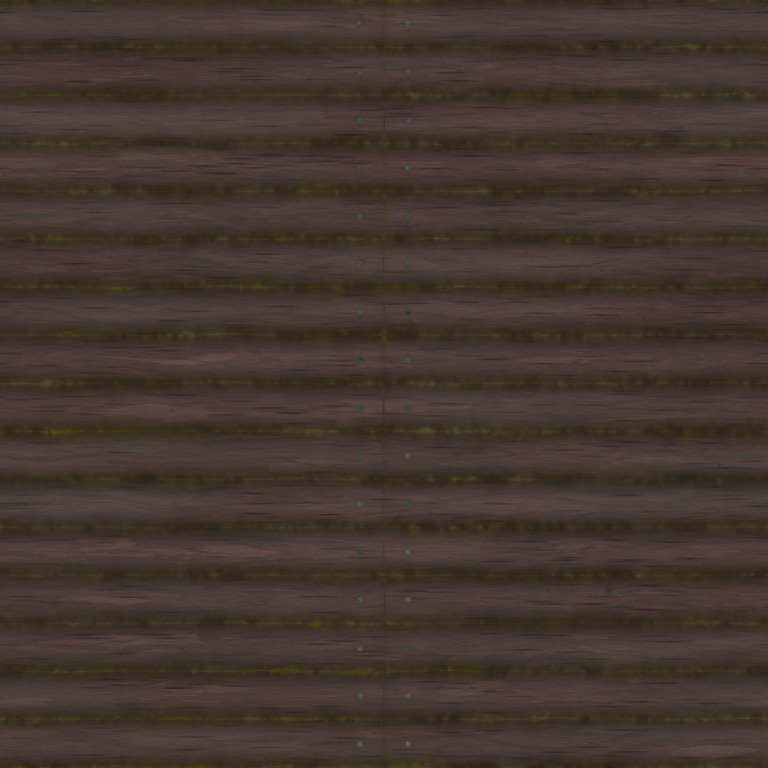 Dark Rounded Wood Siding texture